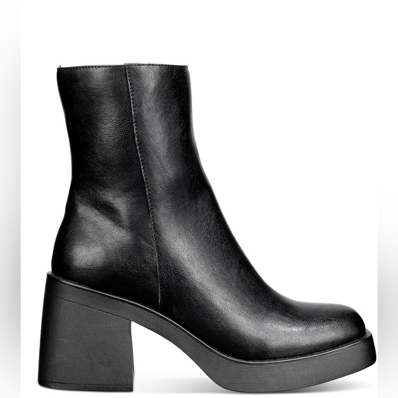 Sun + Stone Elegant Black Women's Ankle Boots Size 9.5 - Picture 4 of 16